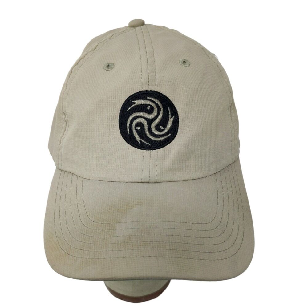 Strike Zone Fishing Hat Tan Baseball Cap Imperial Embroidered Adjustable OSFA